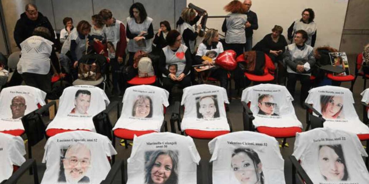 RIGOPIANO: COMINCIATO APPELLO BIS A PERUGIA, AULA AFFOLLATA DAI PARENTI DELLE VITTIME