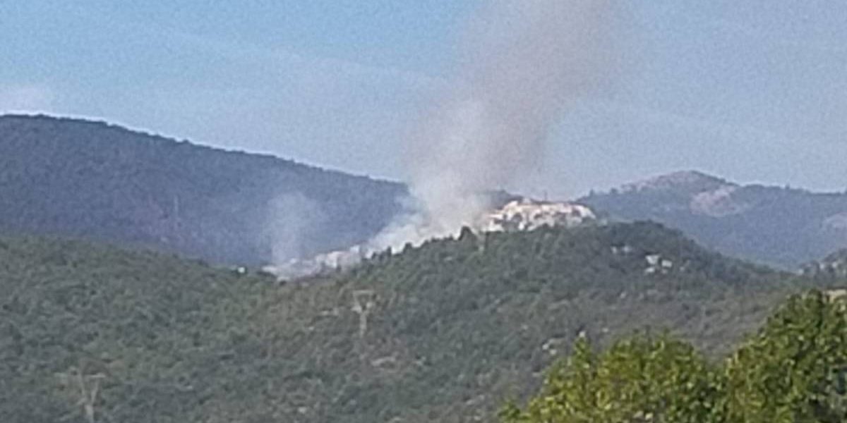 SAN BENEDETTO IN PERILLIS: VASTO INCENDIO NEL BOSCO, AL LAVORO 4 SQUADRE  DELLA PROTEZIONE CIVILE