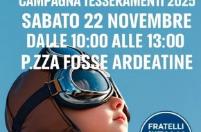 GIULIANOVA: DOMANI UN GAZEBO DI FRATELLI D’ITALIA IN OCCASIONE DEL TESSERAMENTO