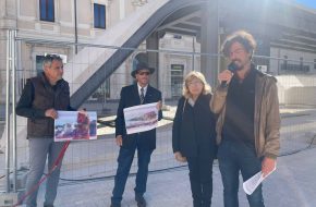 L’AQUILA: IL PD SULLA PENSILINA DELLA DISCORDIA, “EMBLEMA DELLA MANCATA PARTECIPAZIONE”