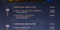 MERCATINI DI NATALE A ROCCASCALEGNA: IL PROGRAMMA