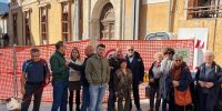 L’AQUILA: PALAZZO CARLI NON RICOSTRUITO, “UNA VERGOGNA”, SCATTA FLASH MOB LANCIATO DA DI ORIO