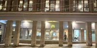 L’AQUILA: MC DONALD APRE OGGI I BATTENTI IN PIENO CENTRO STORICO, 1.100 METRI QUADRATI SU DUE PIANI